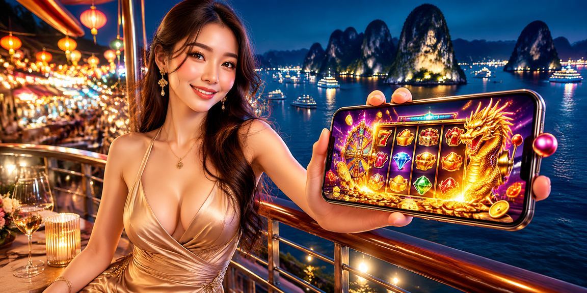 Trải nghiệm slot game tại chợ đêm Vịnh Hạ Long – không khí lễ hội sôi động